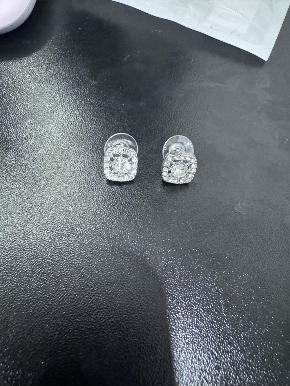 Pandora Silver Cubic Zirconia Halo Stud Earrings - Silver Sparkle
